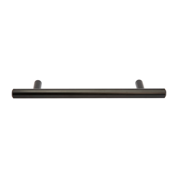 Loft97 HW359-364XX Carli Pull Handle - Decorative Cabinet Drop Pull Handles for Cabinets and Drawers - Vintage Cabinet Hardware with Hand Finished Brushed Nickel/Matt Black - Metal Drawer Pull Handle, 3", 5" and 12.5" Center to Center