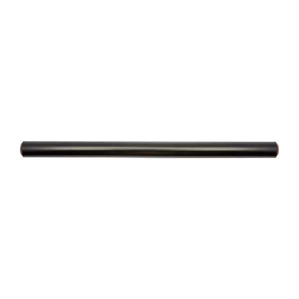 Loft97 HW359-364XX Carli Pull Handle - Decorative Cabinet Drop Pull Handles for Cabinets and Drawers - Vintage Cabinet Hardware with Hand Finished Brushed Nickel/Matt Black - Metal Drawer Pull Handle, 3", 5" and 12.5" Center to Center