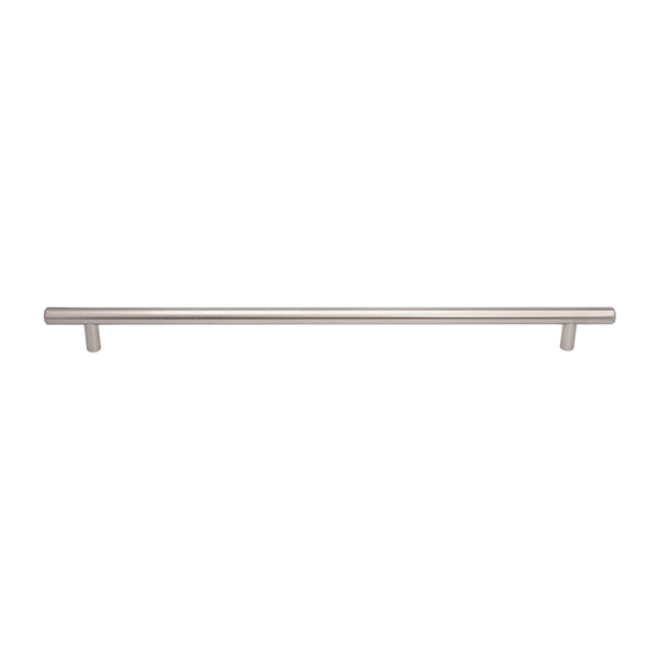 Loft97 HW359-364XX Carli Pull Handle - Decorative Cabinet Drop Pull Handles for Cabinets and Drawers - Vintage Cabinet Hardware with Hand Finished Brushed Nickel/Matt Black - Metal Drawer Pull Handle, 3", 5" and 12.5" Center to Center