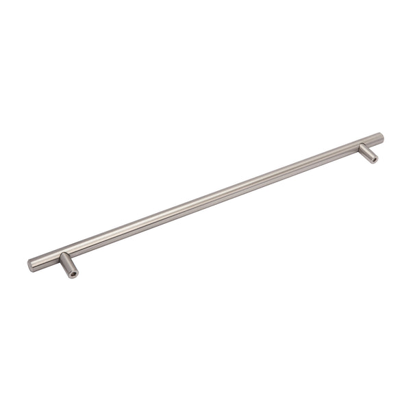 Loft97 HW359-364XX Carli Pull Handle - Decorative Cabinet Drop Pull Handles for Cabinets and Drawers - Vintage Cabinet Hardware with Hand Finished Brushed Nickel/Matt Black - Metal Drawer Pull Handle, 3", 5" and 12.5" Center to Center