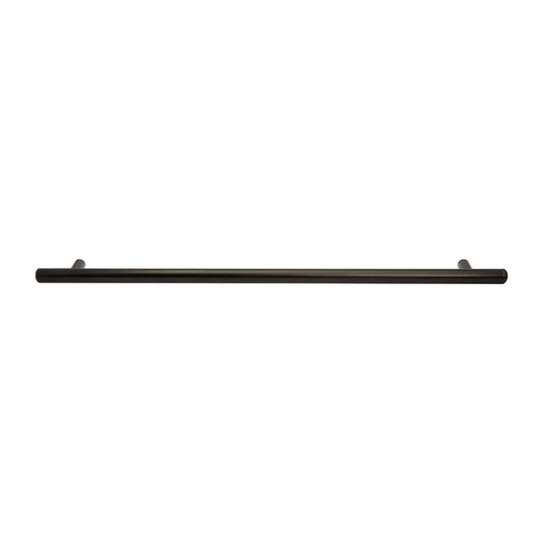 Loft97 HW359-364XX Carli Pull Handle - Decorative Cabinet Drop Pull Handles for Cabinets and Drawers - Vintage Cabinet Hardware with Hand Finished Brushed Nickel/Matt Black - Metal Drawer Pull Handle, 3", 5" and 12.5" Center to Center