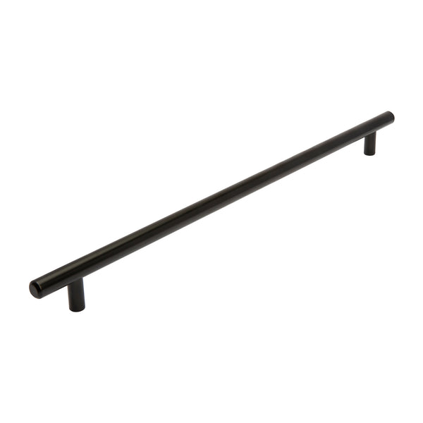Loft97 HW359-364XX Carli Pull Handle - Decorative Cabinet Drop Pull Handles for Cabinets and Drawers - Vintage Cabinet Hardware with Hand Finished Brushed Nickel/Matt Black - Metal Drawer Pull Handle, 3", 5" and 12.5" Center to Center