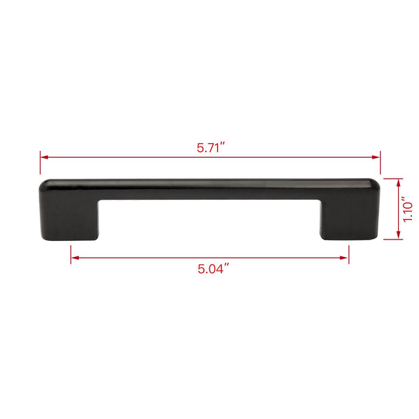 Loft97 HW365-373XX Taylor Pull Handle - Decorative Cabinet Drop Pull Handles for Cabinets and Drawers - Vintage Cabinet Hardware with Hand - Metal Drawer Pull Handle, 3.78", 5" & 12.5" Center to Center