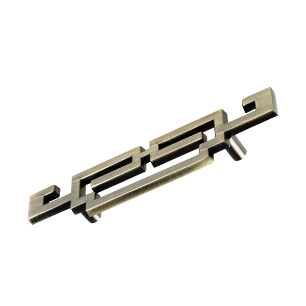 Loft97 HW319/384/385/386XX Steffi Pull Handle - Decorative Cabinet Drop Pull Handles for Cabinets and Drawers - Vintage Cabinet Hardware with Hand - Metal Drawer Pull Handle, 2.5" Center to Center