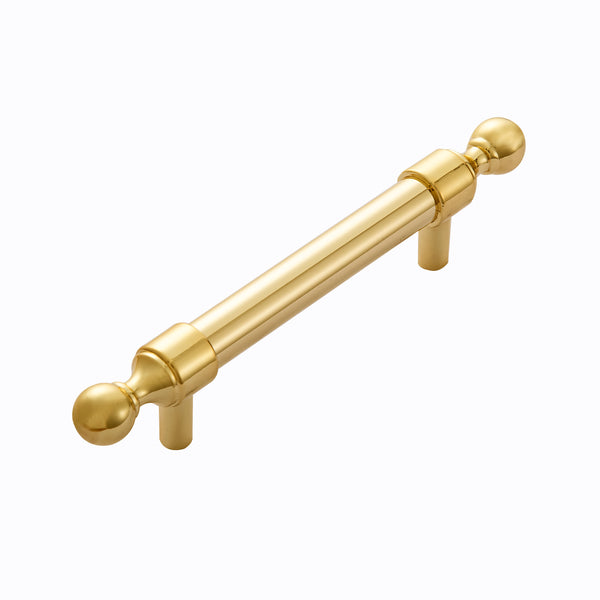 Loft97 HW388-389XX Decorative Cabinet Drop Pull Handles for Cabinets and Drawers - Vintage Cabinet Hardware with Hand - Metal Drawer Pull Handle, 3.75" center to center