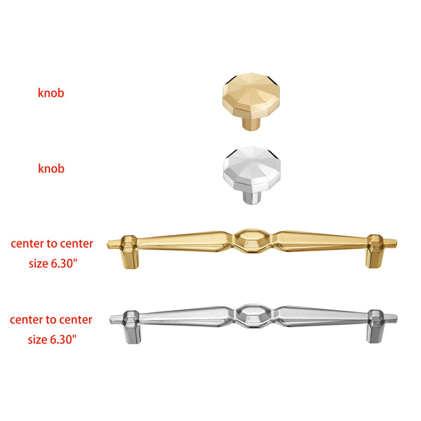 Loft97 HW396-399XX Hanover Pull Handle - Decorative Cabinet Drop Pull Handles for Cabinets and Drawers - Vintage Cabinet Hardware with Hand - Metal Drawer Pull Handle, 6.3" Center to Center