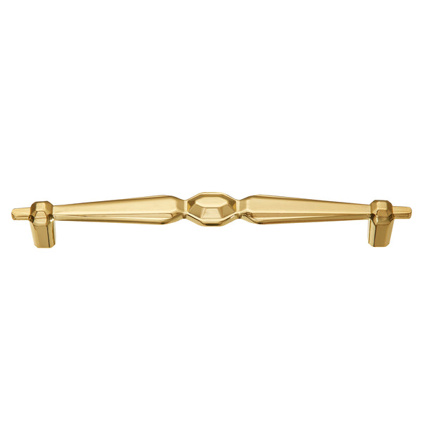 Loft97 HW396-399XX Hanover Pull Handle - Decorative Cabinet Drop Pull Handles for Cabinets and Drawers - Vintage Cabinet Hardware with Hand - Metal Drawer Pull Handle, 6.3" Center to Center