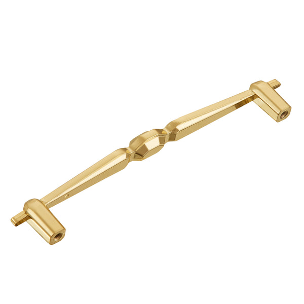Loft97 HW396-399XX Hanover Pull Handle - Decorative Cabinet Drop Pull Handles for Cabinets and Drawers - Vintage Cabinet Hardware with Hand - Metal Drawer Pull Handle, 6.3" Center to Center