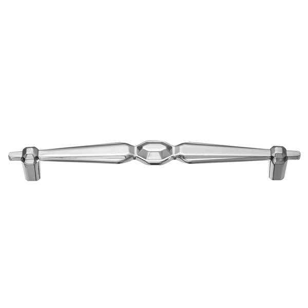 Loft97 HW396-399XX Hanover Pull Handle - Decorative Cabinet Drop Pull Handles for Cabinets and Drawers - Vintage Cabinet Hardware with Hand - Metal Drawer Pull Handle, 6.3" Center to Center