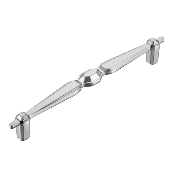 Loft97 HW396-399XX Hanover Pull Handle - Decorative Cabinet Drop Pull Handles for Cabinets and Drawers - Vintage Cabinet Hardware with Hand - Metal Drawer Pull Handle, 6.3" Center to Center
