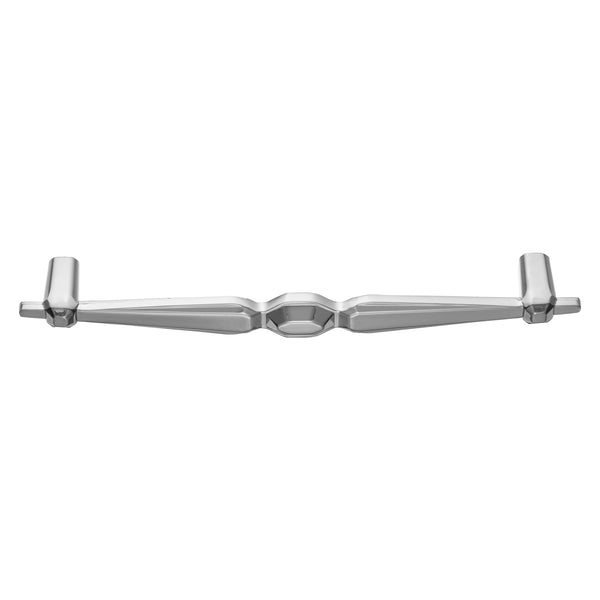 Loft97 HW396-399XX Hanover Pull Handle - Decorative Cabinet Drop Pull Handles for Cabinets and Drawers - Vintage Cabinet Hardware with Hand - Metal Drawer Pull Handle, 6.3" Center to Center
