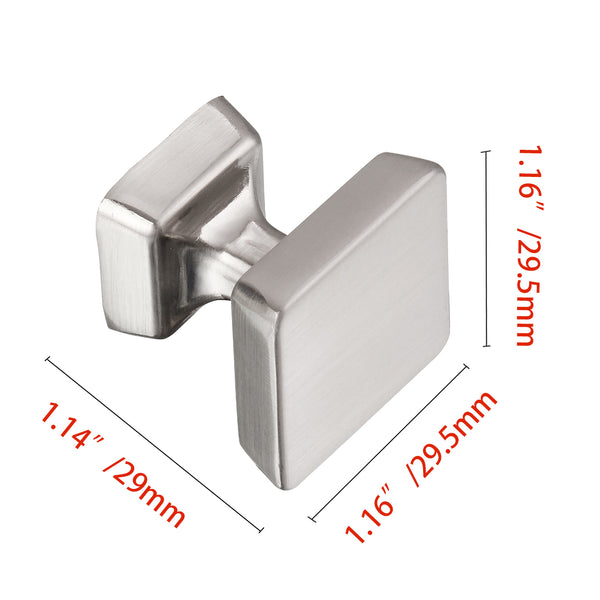 Loft97 HW400-408XX Zinc Cabinet Pull, Knob/3.75"/6.3" Center to Center