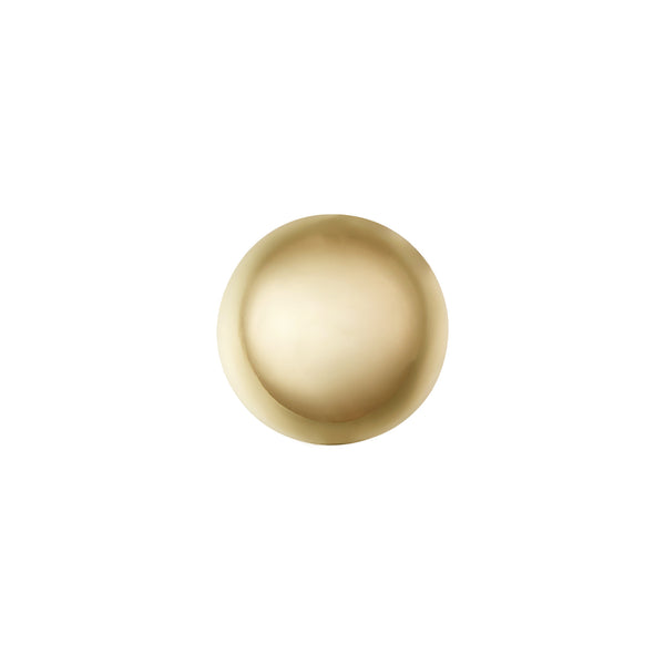 Loft97 HW409-412XX Lyon Cabinet Ring Pull Knob - Decorative Cabinet Drop Pull Knobs for Cabinets and Drawers - Vintage Cabinet Hardware with Hand Finished, Polished Gold/Matt Black/Brushed Nickel/Brushed Brass - Metal Drawer Pull Knobs 0.87"