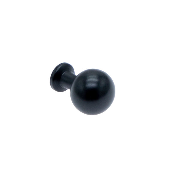 Loft97 HW409-412XX Lyon Cabinet Ring Pull Knob - Decorative Cabinet Drop Pull Knobs for Cabinets and Drawers - Vintage Cabinet Hardware with Hand Finished, Polished Gold/Matt Black/Brushed Nickel/Brushed Brass - Metal Drawer Pull Knobs 0.87"