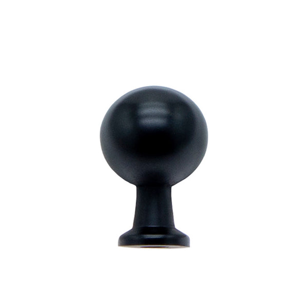 Loft97 HW409-412XX Lyon Cabinet Ring Pull Knob - Decorative Cabinet Drop Pull Knobs for Cabinets and Drawers - Vintage Cabinet Hardware with Hand Finished, Polished Gold/Matt Black/Brushed Nickel/Brushed Brass - Metal Drawer Pull Knobs 0.87"