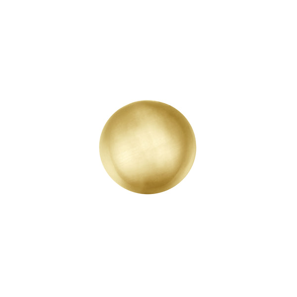 Loft97 HW409-412XX Lyon Cabinet Ring Pull Knob - Decorative Cabinet Drop Pull Knobs for Cabinets and Drawers - Vintage Cabinet Hardware with Hand Finished, Polished Gold/Matt Black/Brushed Nickel/Brushed Brass - Metal Drawer Pull Knobs 0.87"