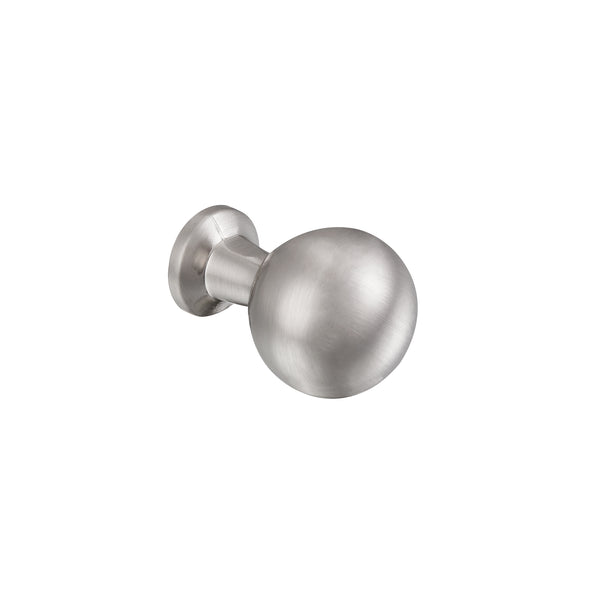 Loft97 HW409-412XX Lyon Cabinet Ring Pull Knob - Decorative Cabinet Drop Pull Knobs for Cabinets and Drawers - Vintage Cabinet Hardware with Hand Finished, Polished Gold/Matt Black/Brushed Nickel/Brushed Brass - Metal Drawer Pull Knobs 0.87"
