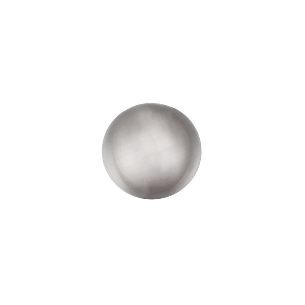 Loft97 HW409-412XX Lyon Cabinet Ring Pull Knob - Decorative Cabinet Drop Pull Knobs for Cabinets and Drawers - Vintage Cabinet Hardware with Hand Finished, Polished Gold/Matt Black/Brushed Nickel/Brushed Brass - Metal Drawer Pull Knobs 0.87"