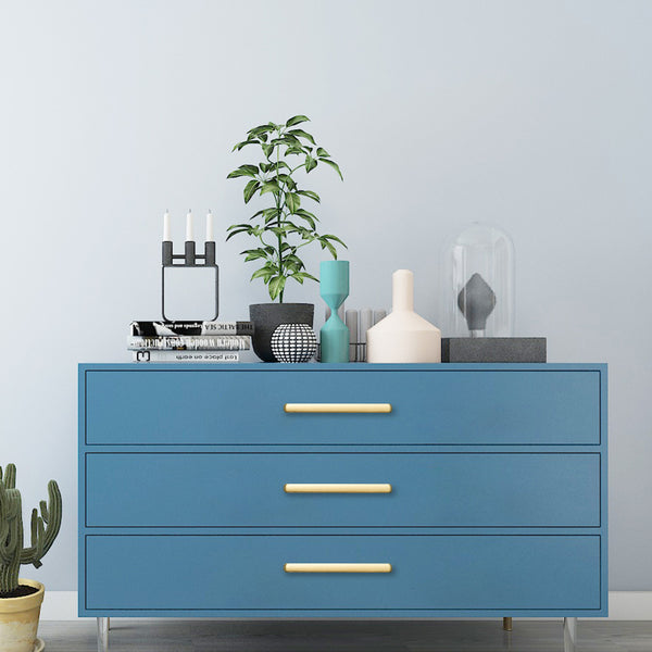 Loft97 HW413-420XX Marino Pull Handle - Decorative Cabinet Drop Pull Handles for Cabinets and Drawers - Vintage Cabinet Hardware with Hand - Metal Drawer Pull Handle, 3.75"/5.0" Center to Center