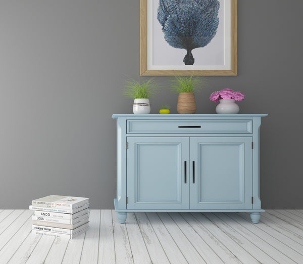 Loft97 HW413-420XX Marino Pull Handle - Decorative Cabinet Drop Pull Handles for Cabinets and Drawers - Vintage Cabinet Hardware with Hand - Metal Drawer Pull Handle, 3.75"/5.0" Center to Center
