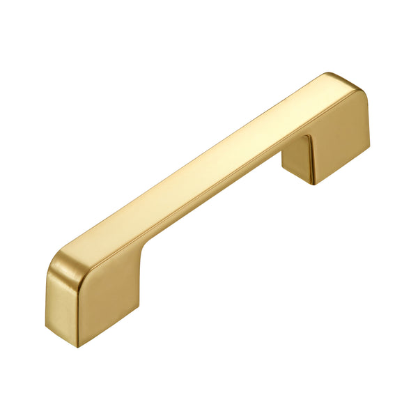 Loft97 HW413-420XX Marino Pull Handle - Decorative Cabinet Drop Pull Handles for Cabinets and Drawers - Vintage Cabinet Hardware with Hand - Metal Drawer Pull Handle, 3.75"/5.0" Center to Center