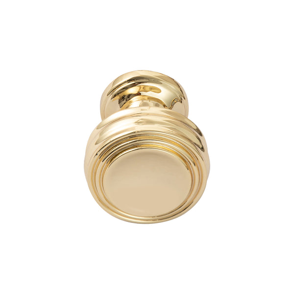 Loft97 HW425-429GD Athen Pull Handle/Knob - Decorative Cabinet Drop Pull Handles for Cabinets and Drawers - Vintage Cabinet Hardware with Hand Finished Polished Gold - Metal Drawer Pull Handle/Knob, knob/3.75"/5"/6.3"/10" center to center