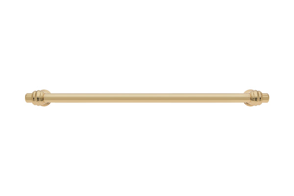 Loft97 HW425-429GD Athen Pull Handle/Knob - Decorative Cabinet Drop Pull Handles for Cabinets and Drawers - Vintage Cabinet Hardware with Hand Finished Polished Gold - Metal Drawer Pull Handle/Knob, knob/3.75"/5"/6.3"/10" center to center