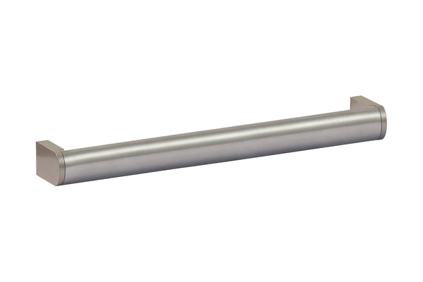 Loft97 HW432/3/4BN Bern Pull Handle - Decorative Cabinet Drop Pull Handles for Cabinets and Drawers - Vintage Cabinet Hardware with Hand Finished Brushed Nickel - Metal Drawer Pull Handle, 5.0"/6.3"/7.5" center to center