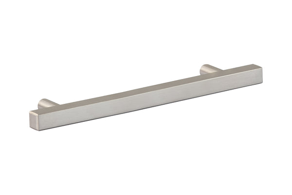 Loft97 HW435-438XX Oslo Pull Handle - Decorative Cabinet Drop Pull Handles for Cabinets and Drawers - Vintage Cabinet Hardware with Hand Finished Brushed Nickel / Matt Black - Metal Drawer Pull Handle, 3.75/5.0" center to center