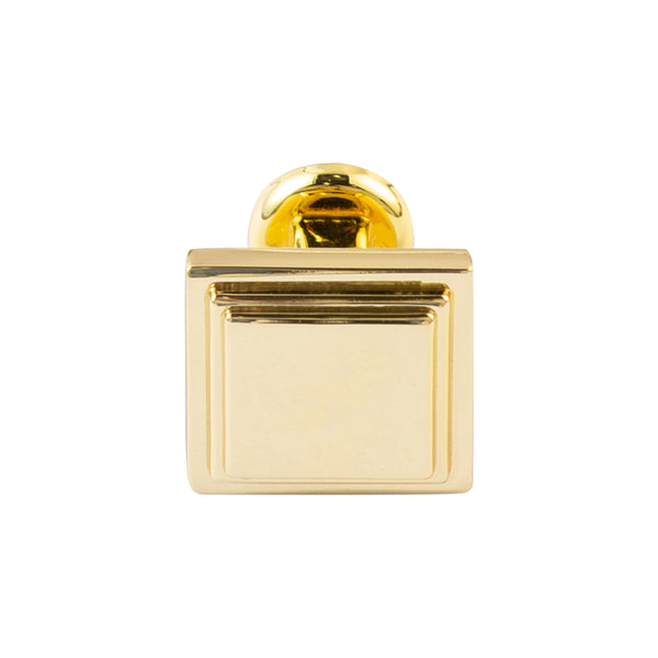 Loft97 HW445-448XX Valetta Cabinet Ring Pull Knob - Decorative Cabinet Drop Pull Knobs for Cabinets and Drawers - Vintage Cabinet Hardware with Hand Finished Polished Gold/Polished Chrome/Matt Black/Brushed Nickel - Metal Drawer Pull Knobs 0.94"