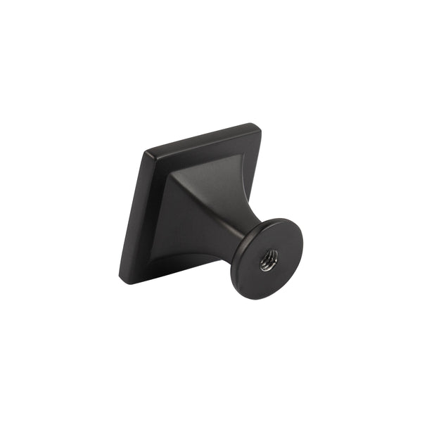 Loft97 HW445-448XX Valetta Cabinet Ring Pull Knob - Decorative Cabinet Drop Pull Knobs for Cabinets and Drawers - Vintage Cabinet Hardware with Hand Finished Polished Gold/Polished Chrome/Matt Black/Brushed Nickel - Metal Drawer Pull Knobs 0.94"