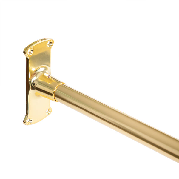 Loft97 LR1XX Wall Mounted Aluminum 68x28in Rustproof L-Shaped Corner Shower Curtain Rod