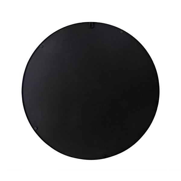 Loft97 MR5XX  Round Mirror- Mirror for Wall- Wall Mounted Mirror- Modern Living Room, Bedroom and Bathroom Mirror for Wall- Wall Hanging Mirror Decoration, 24 inch