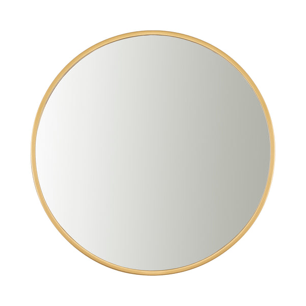 Loft97 MR5XX  Round Mirror- Mirror for Wall- Wall Mounted Mirror- Modern Living Room, Bedroom and Bathroom Mirror for Wall- Wall Hanging Mirror Decoration, 24 inch