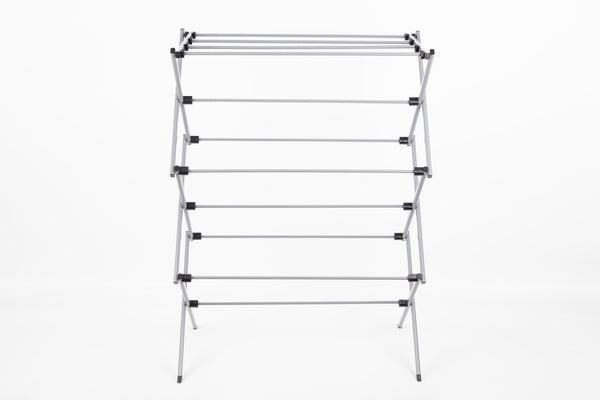 Utopia Alley Foldable Clothes Drying Rack - Silver