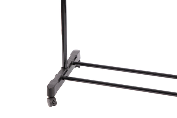 Loft97 R4SS 33.5"W Adjustable Clothes Garment Rack, Chrome/Black