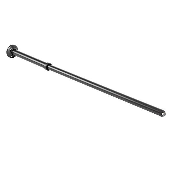 Loft97 VS1BK Wall Mounted Rustproof L-Shaped Corner Rod Vertical Ceiling Support Bar, Black