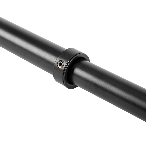 Loft97 VS1BK Wall Mounted Rustproof L-Shaped Corner Rod Vertical Ceiling Support Bar, Black