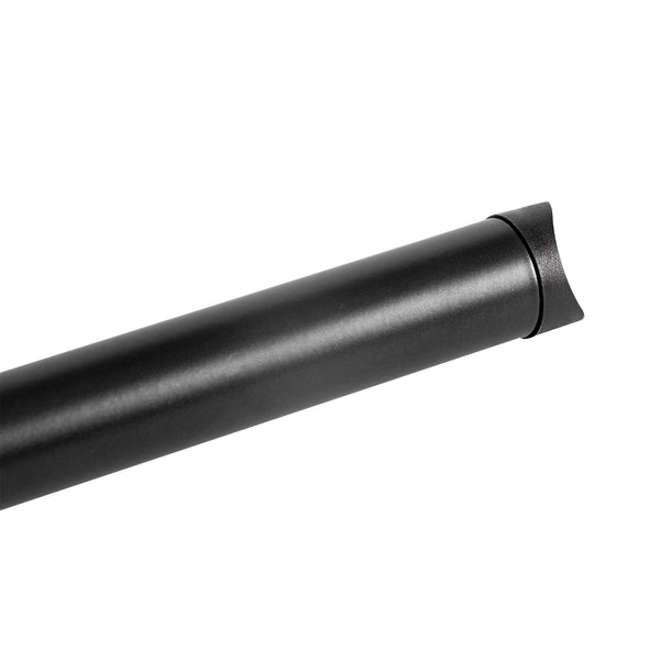 Loft97 VS1BK Wall Mounted Rustproof L-Shaped Corner Rod Vertical Ceiling Support Bar, Black