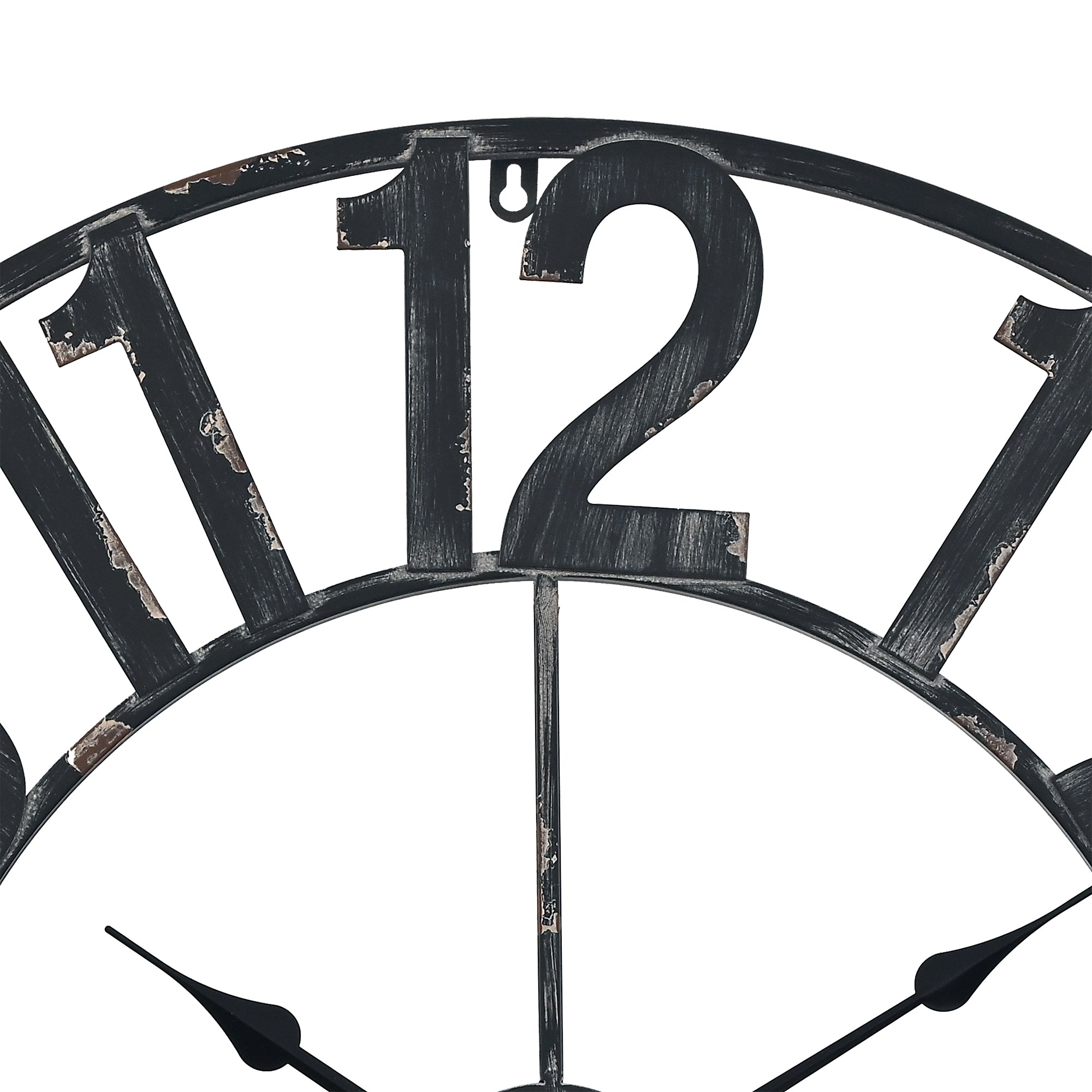 Loft97 CL23WW/CL23BK/CL0023PAGY014 Manhattan Industrial Wall Clock, Analog, 30