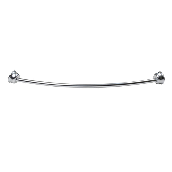 Loft97 CR9XX 72" Aluminum Curved Rod, includes shower rings and PEVA liner