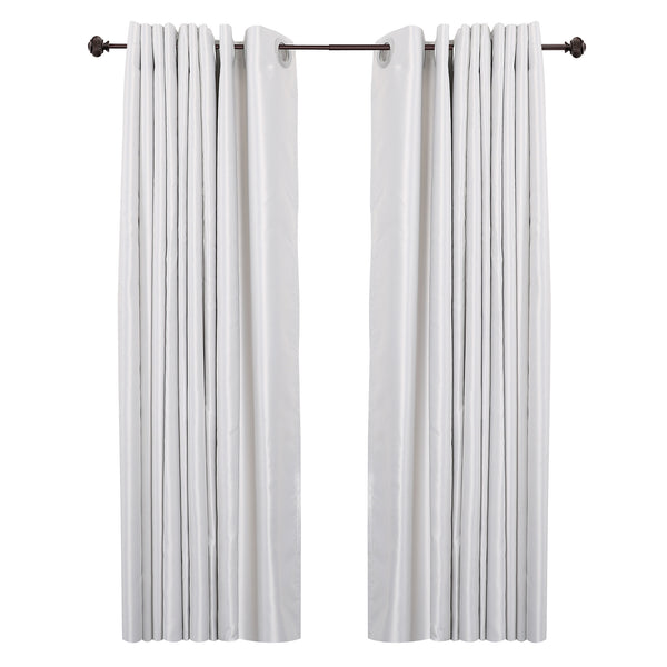 Loft97 D11XX 3/4 Inch Curtain Rod, Single Decorative Drapery Rod, Adjustable Curtain rods for Windows