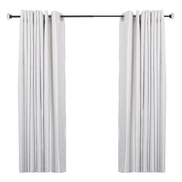 LOFT97 D132/4/8XX 3/4 Inch Curtain Rod - Curtain Rods Adjustable Drapery Rods, Bedroom & Living Room Decorative Curtain Rods, Tapestry Poles