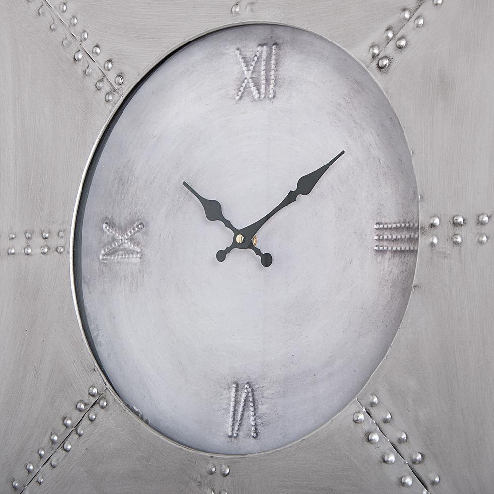 Loft97 CL29SV Oversize Roman Square Wall Clock, 24