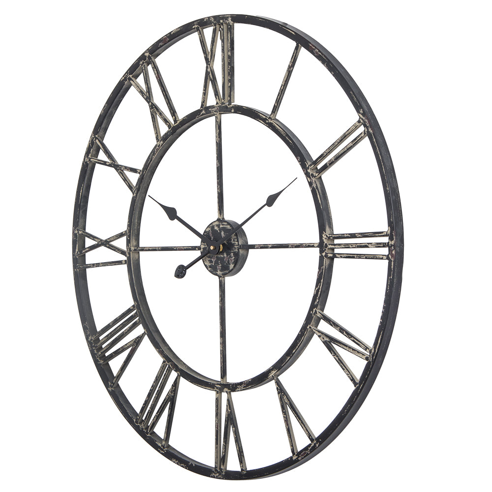 Loft97 CL42XX Oversized Roman Round Wall Clock, 27