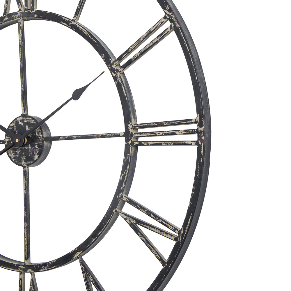 Loft97 CL42XX Oversized Roman Round Wall Clock, 27