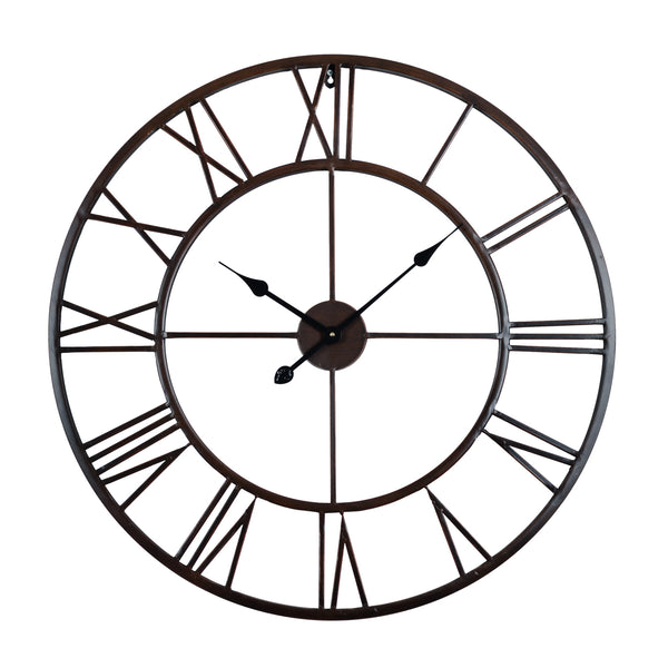Loft97 CL42XX Oversized Roman Round Wall Clock, 27"