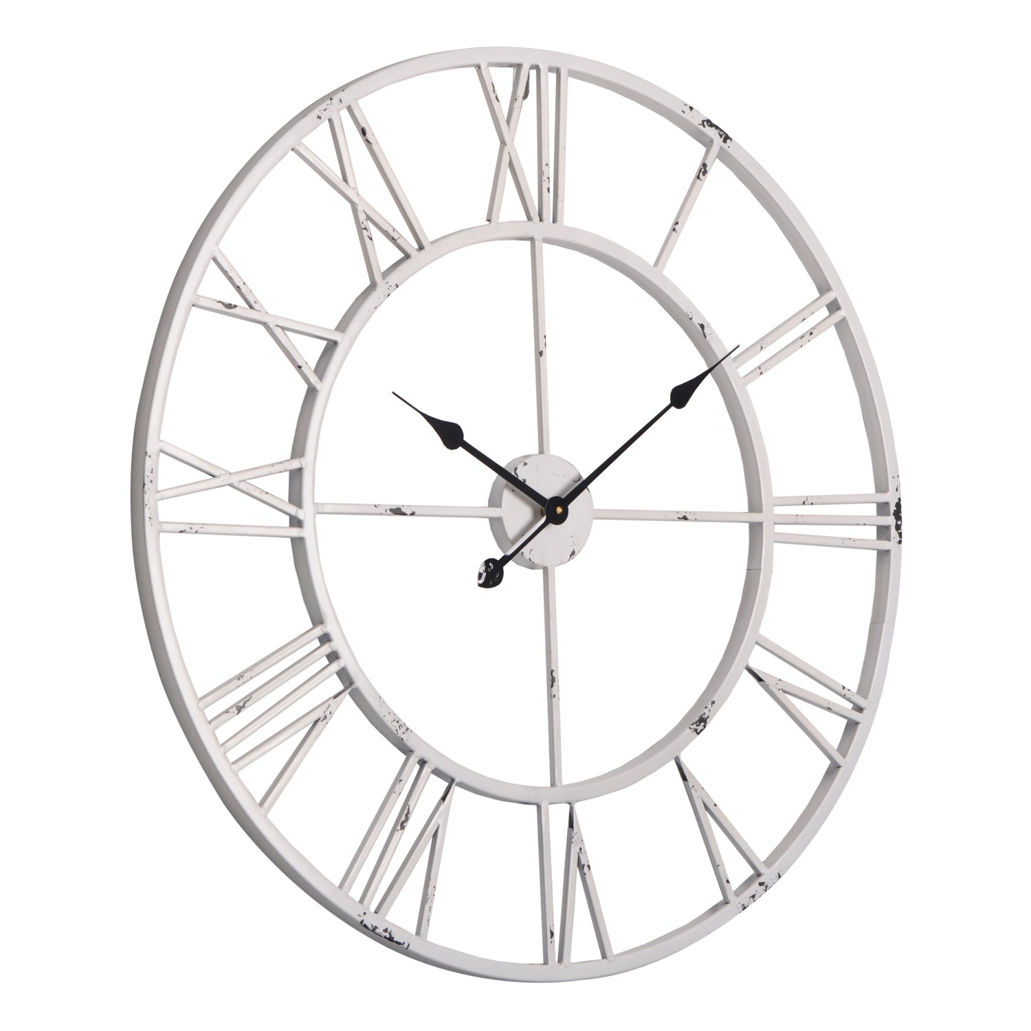 Loft97 CL42XX Oversized Roman Round Wall Clock, 27