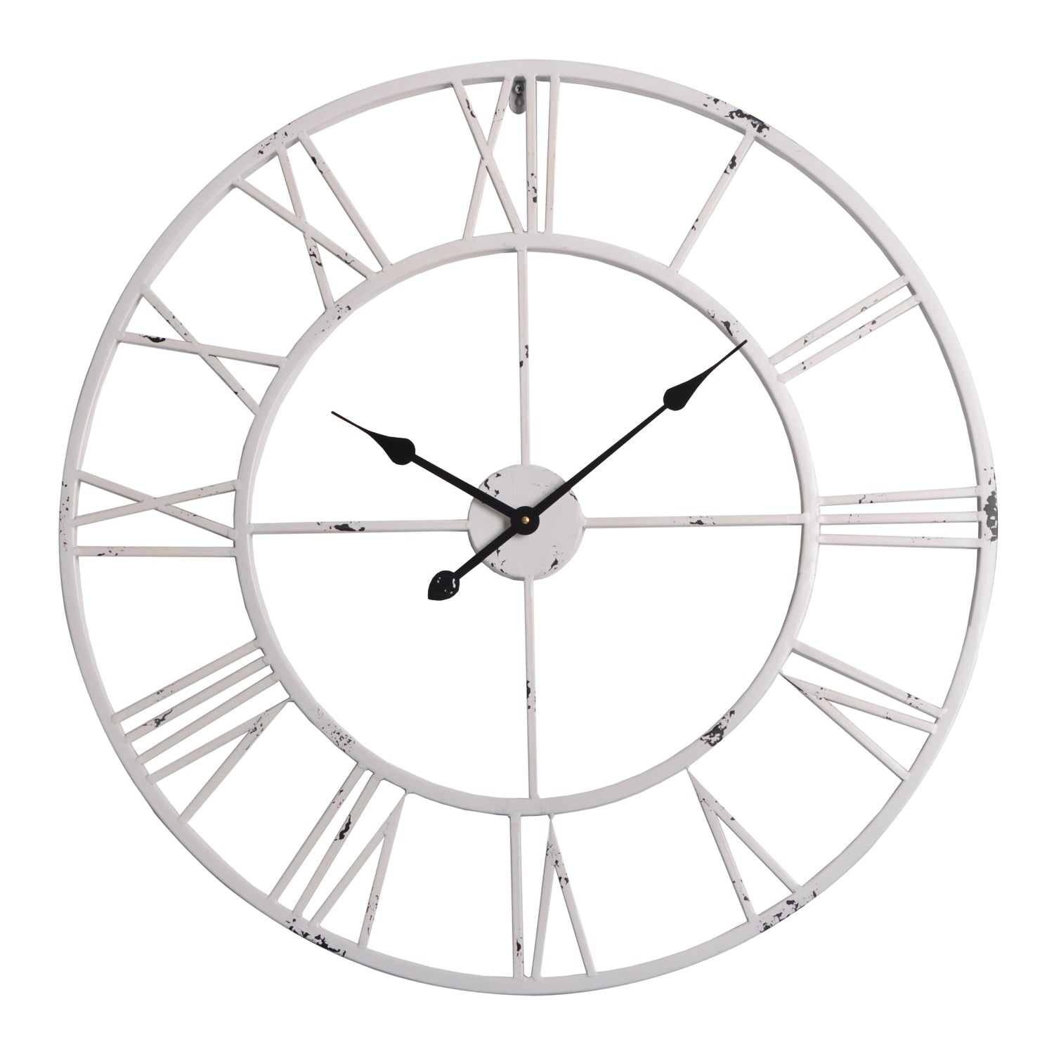 Loft97 CL42XX Oversized Roman Round Wall Clock, 27