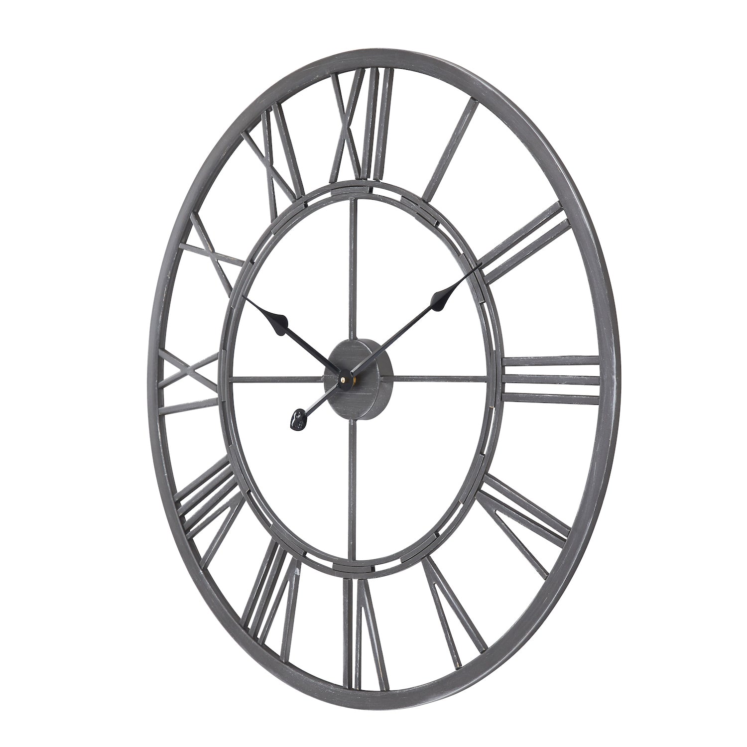 Loft97 CL6XX Oversized Roman Round Wall Clock, 27